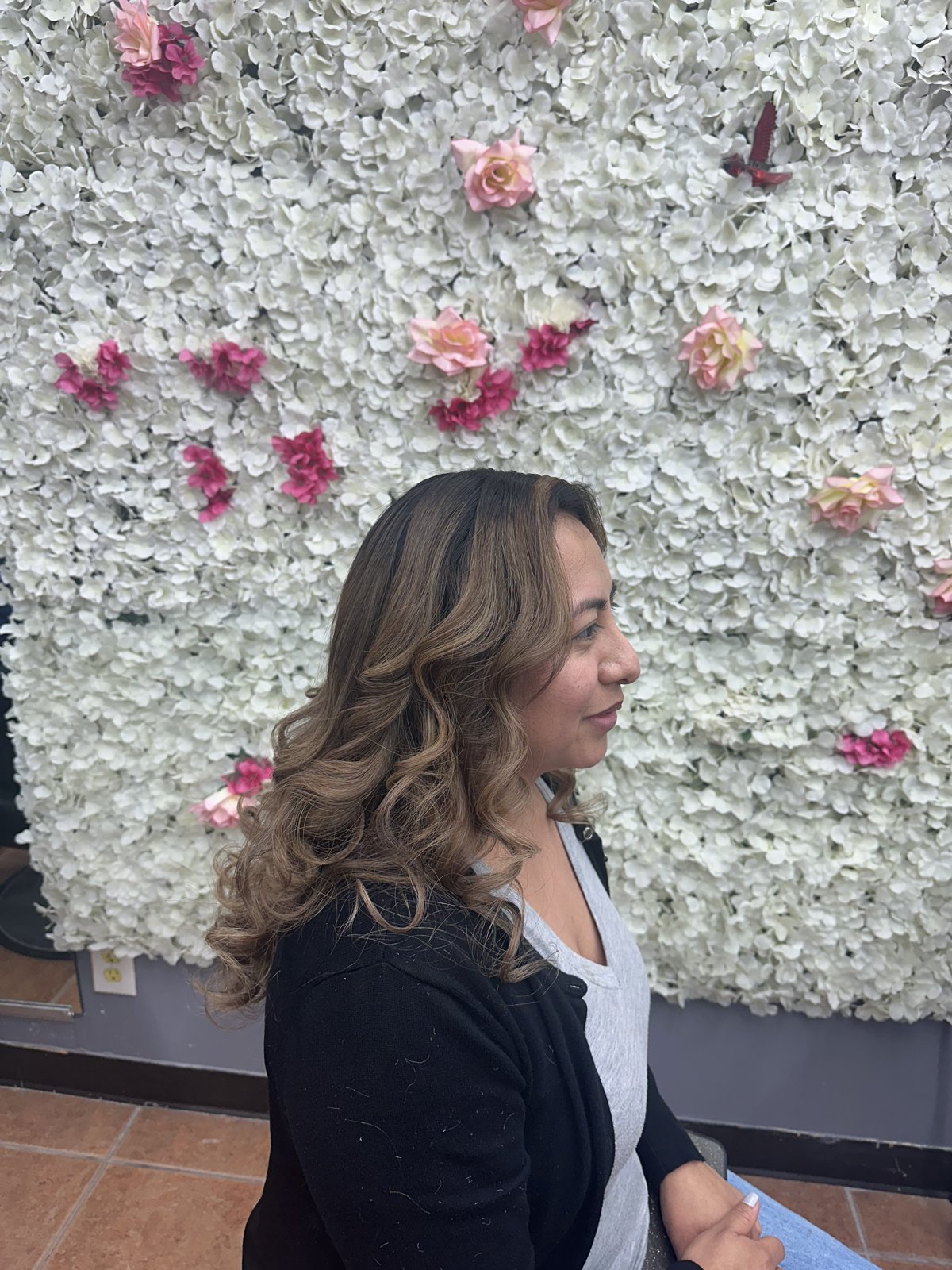 Peinado con ondas suaves